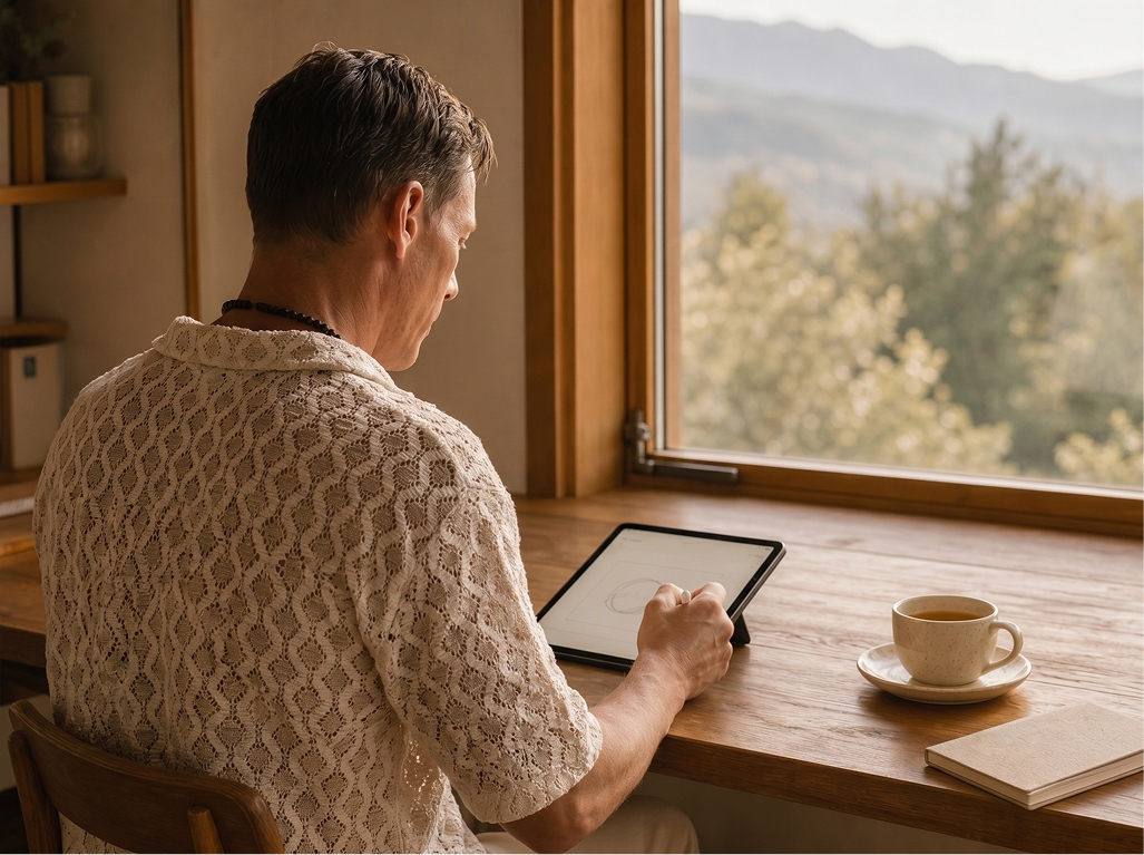 Journaling am Fenster